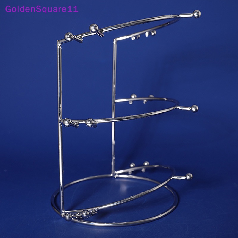 Giá Đỡ Vương Miện Cô Dâu Bằng Kim Loại Đính Đá Pha Lê Vàng Trưng Bày vn