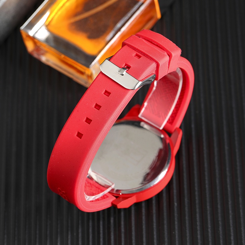 Đồng Hồ quartz Nam Dây silicone Chống Thấm Nước