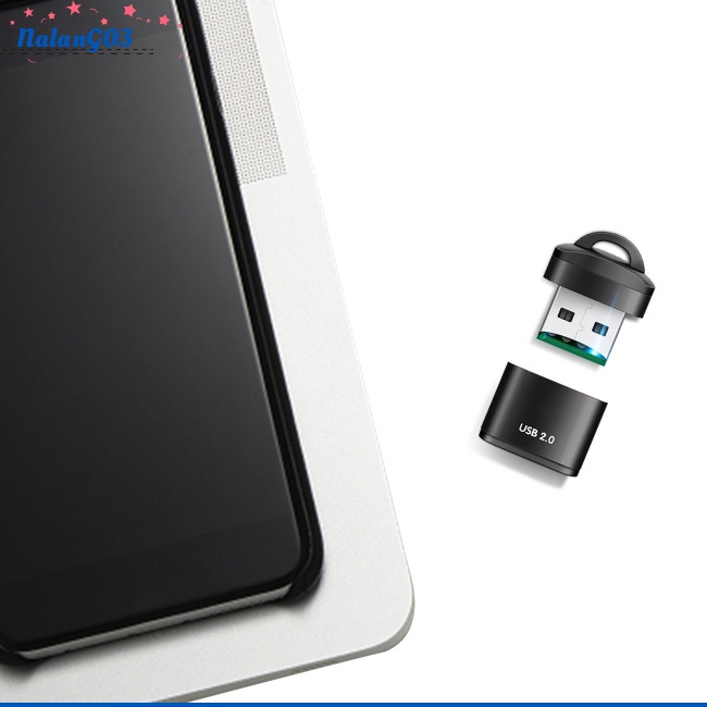 Đầu Đọc Thẻ Nhớ micro sd / tf usb2.0 Tốc Độ Cao Kèm Móc Khóa Tiện Dụng