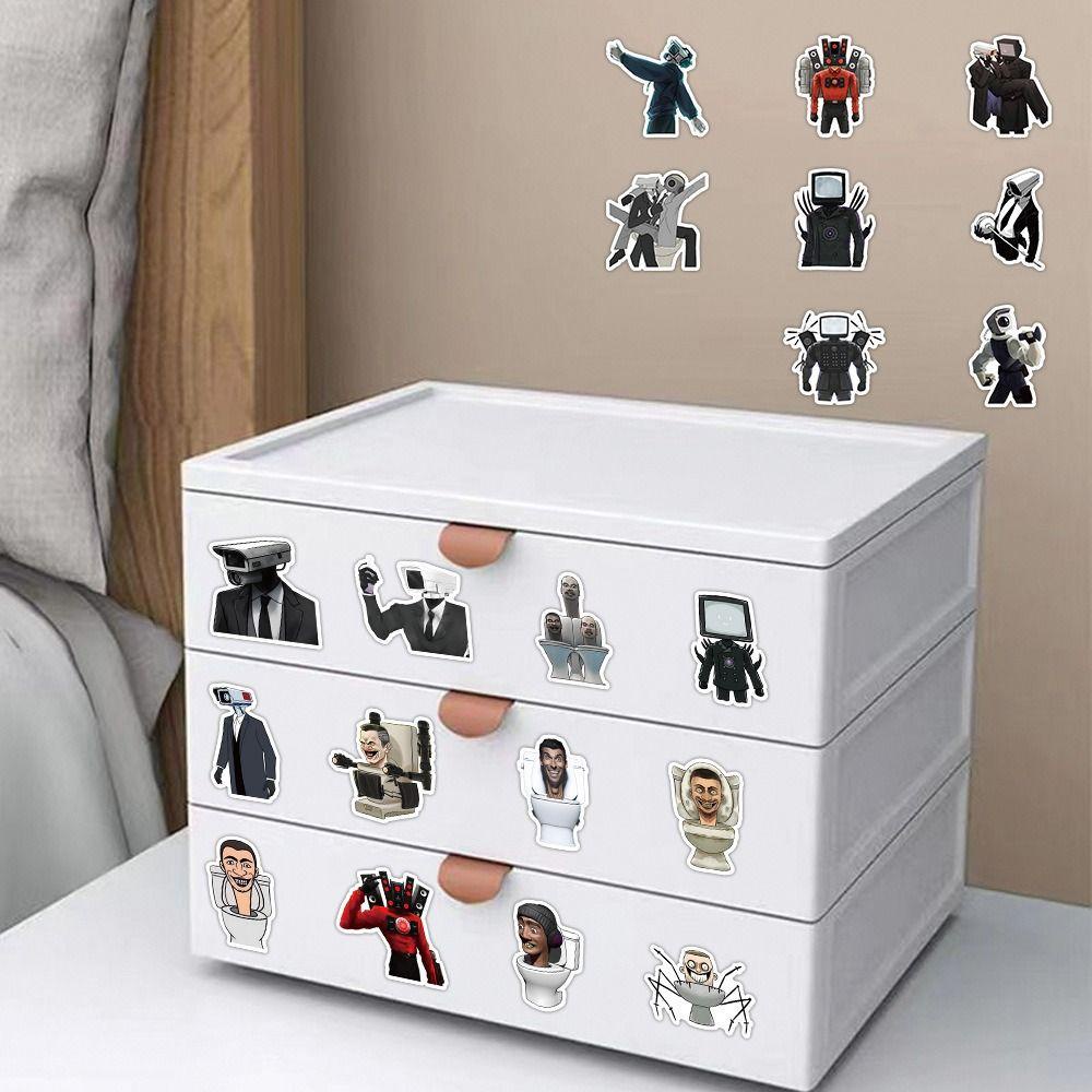 Jeromy cameraman, Sticker Dán toilet / Va Li / Nhãn Dán graffiti Chống Nước diy