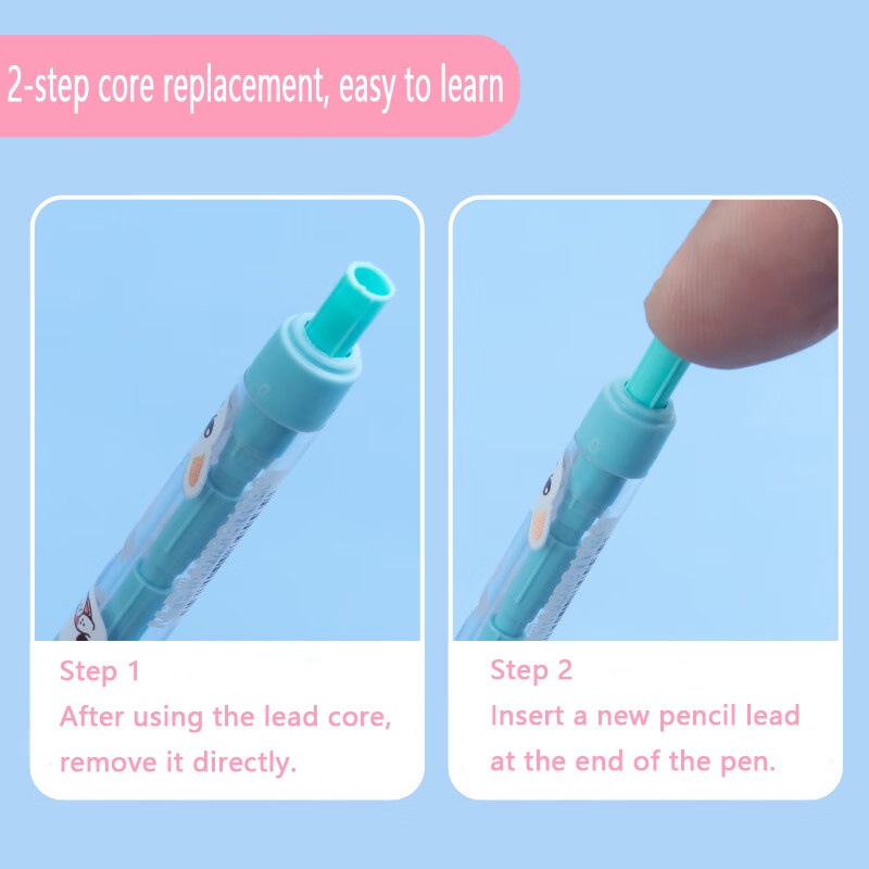 M&G  Hộp Bút Nhựa 32 Nút Bấm Thay Thế Màu Sắc Ngẫu Nhiên Dành Cho Học Sinh / Văn Phòng Phẩm Trẻ / Bút Chì