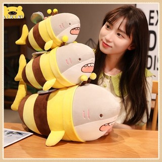 Aio thú nhồi bông hình cá mập / ong / cá mập siêu dễ thương
