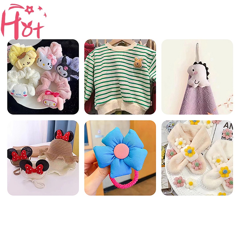 Trâm Cài Áo Hình Hoa Hướng Dương Bằng Vải Màu Kẹo Dễ Thương vn