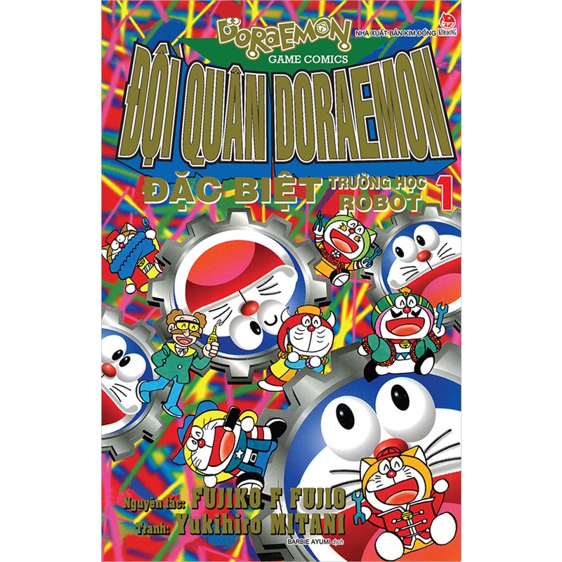Sách Đội quân Doraemon Đặc biệt - Trường học Robot - Bản Quyền