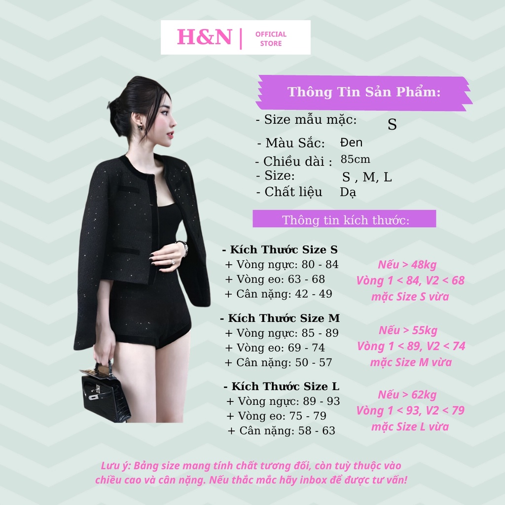 Set dạ tiểu thư tay dài sang chảnh set đồ nữ đi chơi sành điệu HN clothing S46