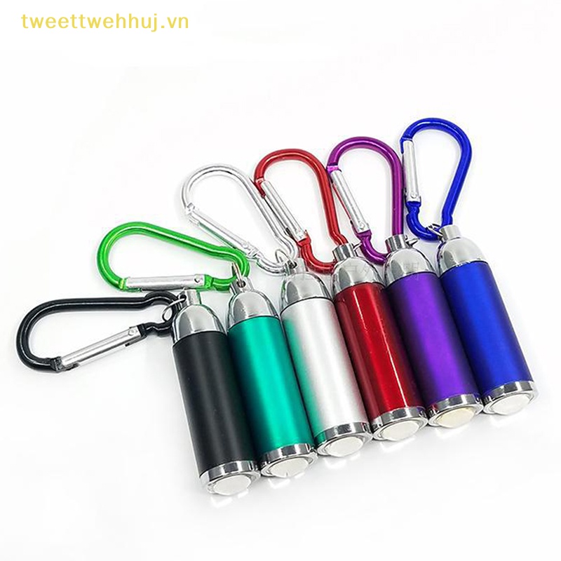 Tweehuj Móc Khóa Đèn Pin led mini Siêu Sáng Mang Đi Tiện Dụng vn