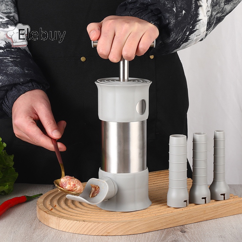 Dụng cụ làm xúc xích ELEBUY bằng thép không gỉ