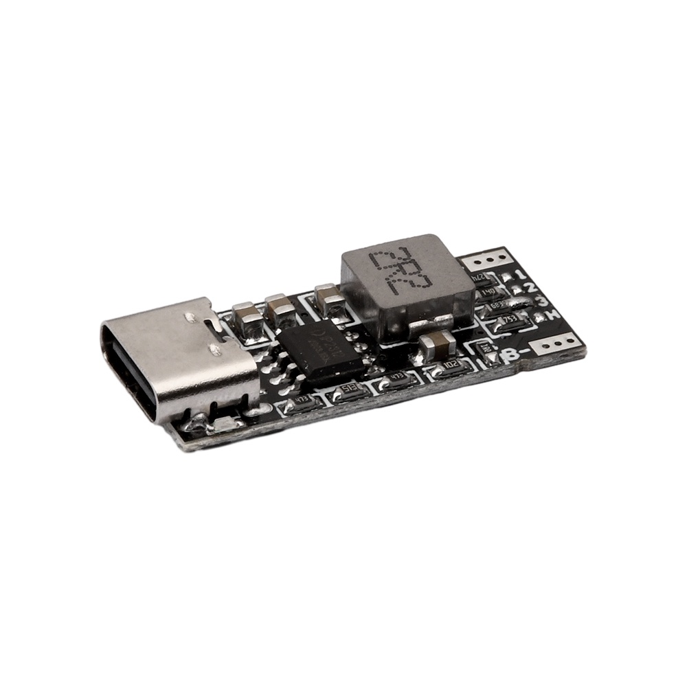 Mô-đun sạc pin Lithium VOKTTA 18650 5V đến 4.2V 2A Pin Lithium Bảng mạch PCB sạc nhanh với đầu vào loại C