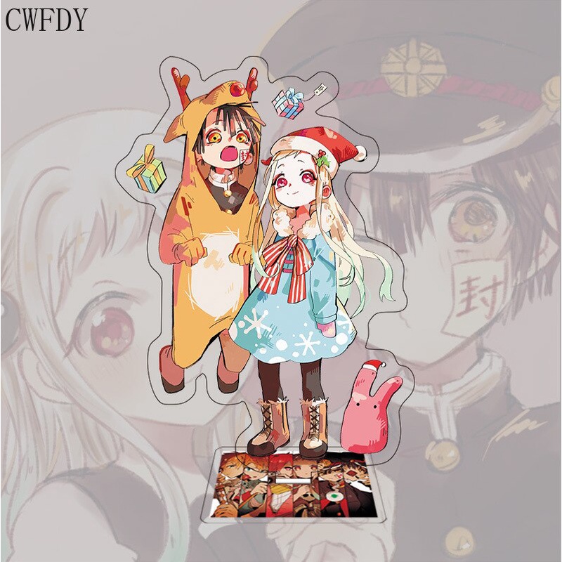 Mô hình Standee Anime Jibaku Shounen Hanako-kun Arcylic Stand Figure Toilet-Bound Yugi Pink Mokke