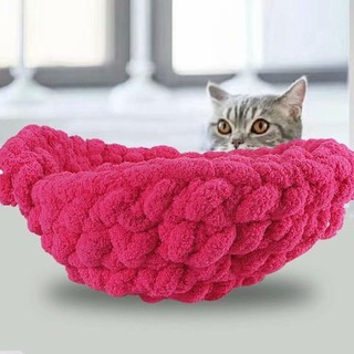 Cuộn Len Đan Sợi chenille Dày 2cm Mềm Nhiều Màu Sắc