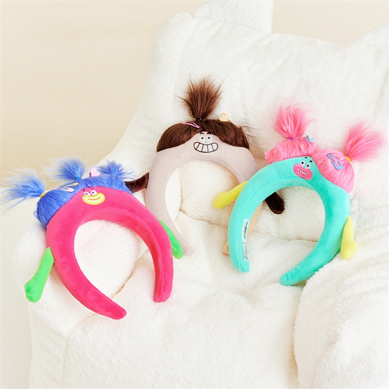 Băng Đô Hình Búp Bê sanfu Xấu Xí Nhồi Bông Vui Nhộn xiaohongshu internet Cùng Phong Cách Người Nổi Tiếng ac