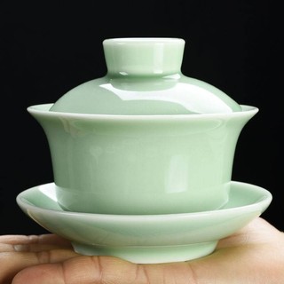 Bộ Ấm Trà kung fu Ống Hút kung fu * Bộ Ấm Trà Celdon kung fu gaiwan