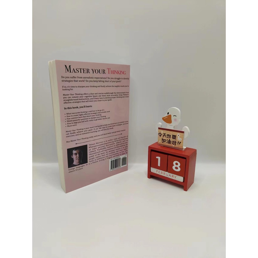 Nhân Vật master your thinking Phiên Bản Tiếng Anh