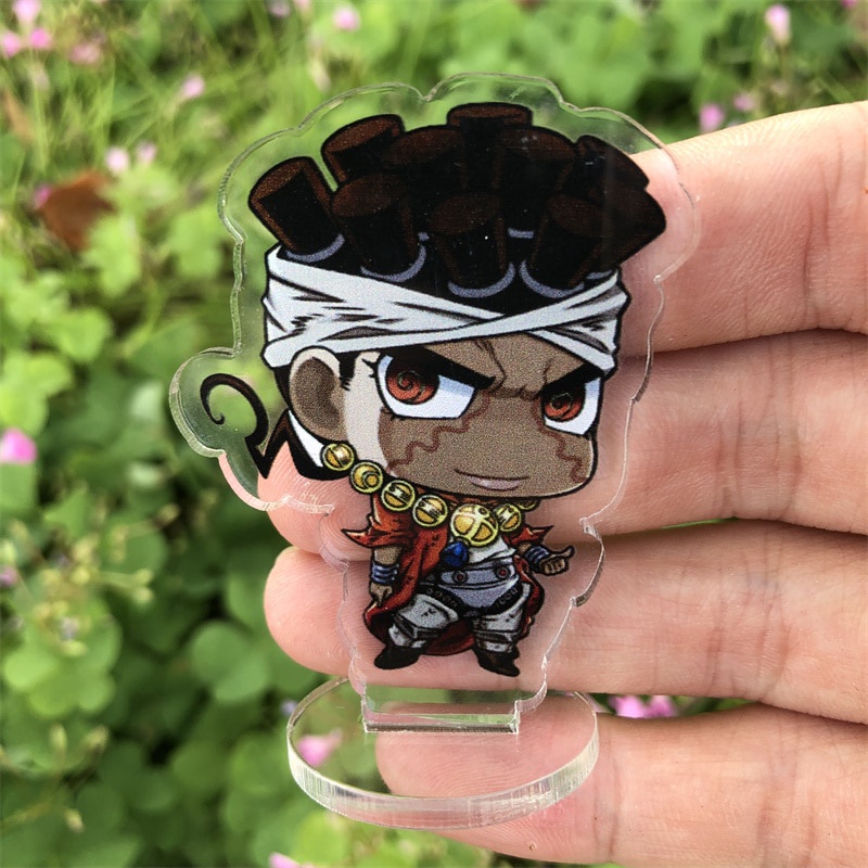 Mô hình Standee Anime JoJo's Bizarre Adventure Kujo Jotaro Giorno Giovanna Bruno Buccellati decor góc học tập để bàn