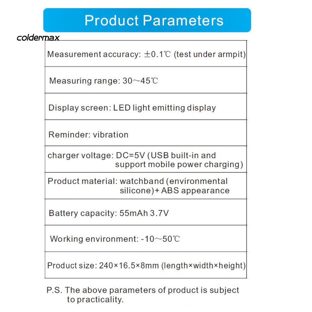 Vòng Đeo Tay Thông Minh v9 Đo Nhiệt Độ Cơ Thể