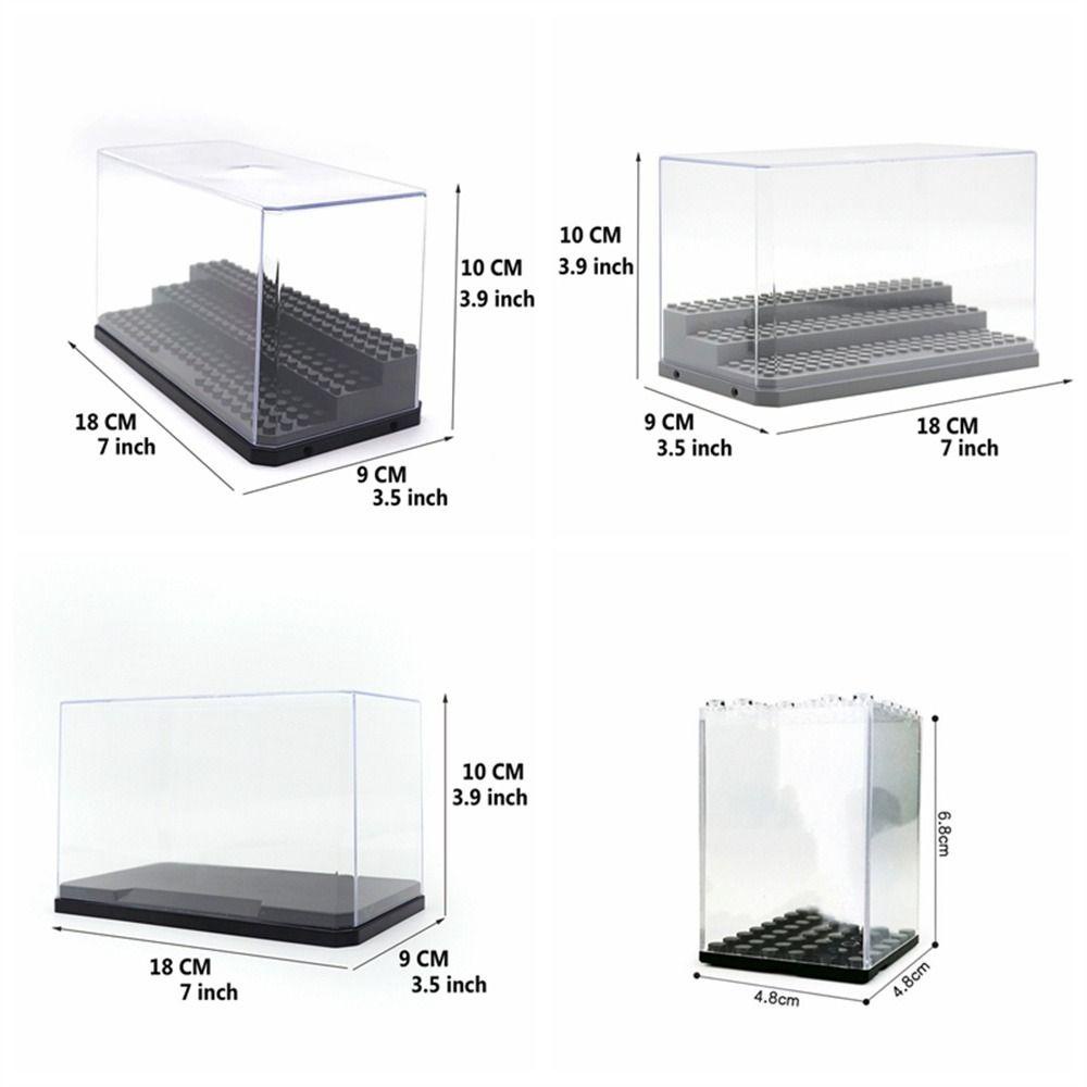 Back2 Hộp Trưng Bày Mô Hình Xe Hơi 3 Tầng Bằng acrylic Trong Suốt Chống Bụi Dùng Làm Quà Tặng Sinh Nhật Cho Bé