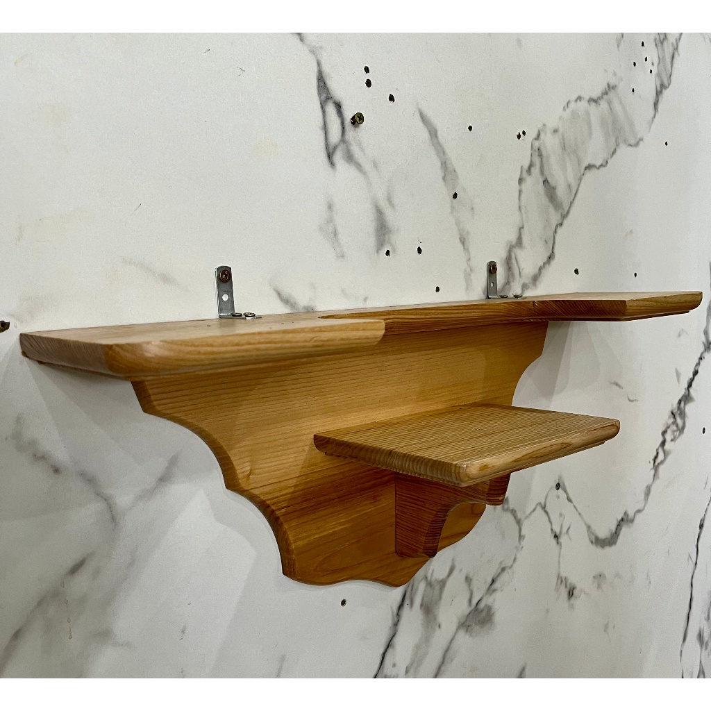 Bộ bàn thờ Công Giáo - Kệ liên gỗ sồi - tượng cao 40cm -bàn thờ treo tường đẹp