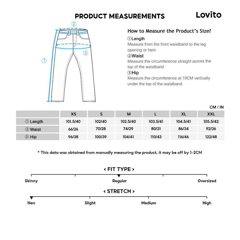 Quần jean Lovito phối đường họa tiết rách chắp vá màu trơn phong cách thường ngày cho nữ L59ED013 (Đen)
