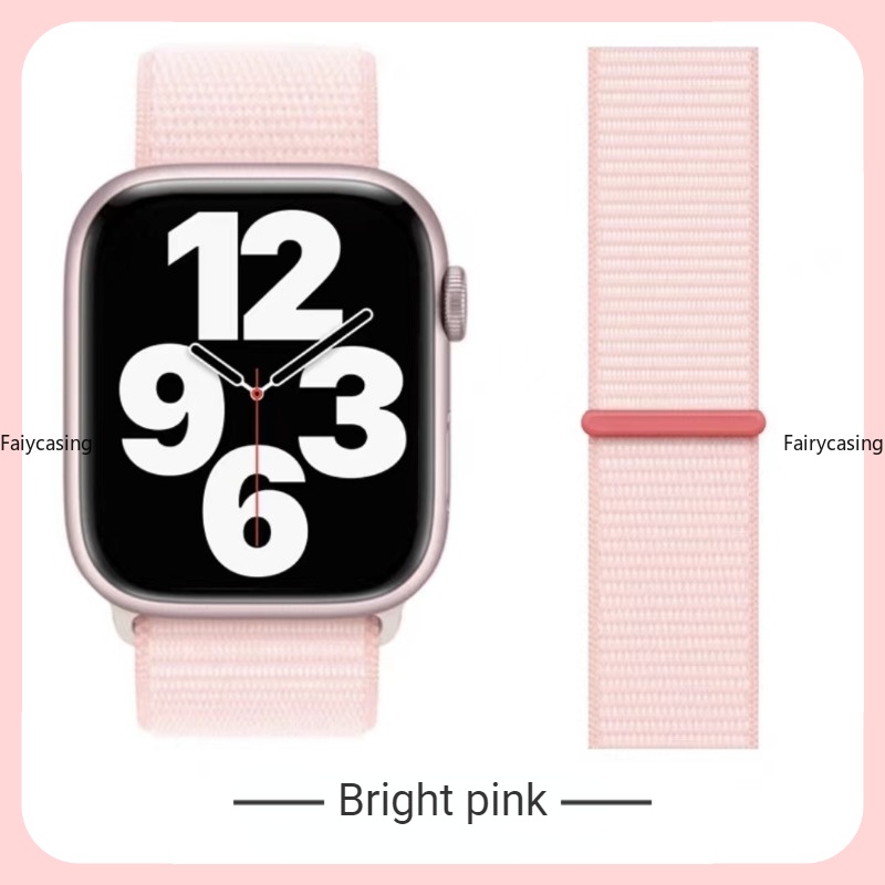 Dây Đeo nylon Tùy Chỉnh Kích Thước Cho Đồng Hồ Thông Minh apple series 9 44mm 40mm 41mm 45mm 42mm 38mm 49mm 8 ultra 2 7 6 se 5 3