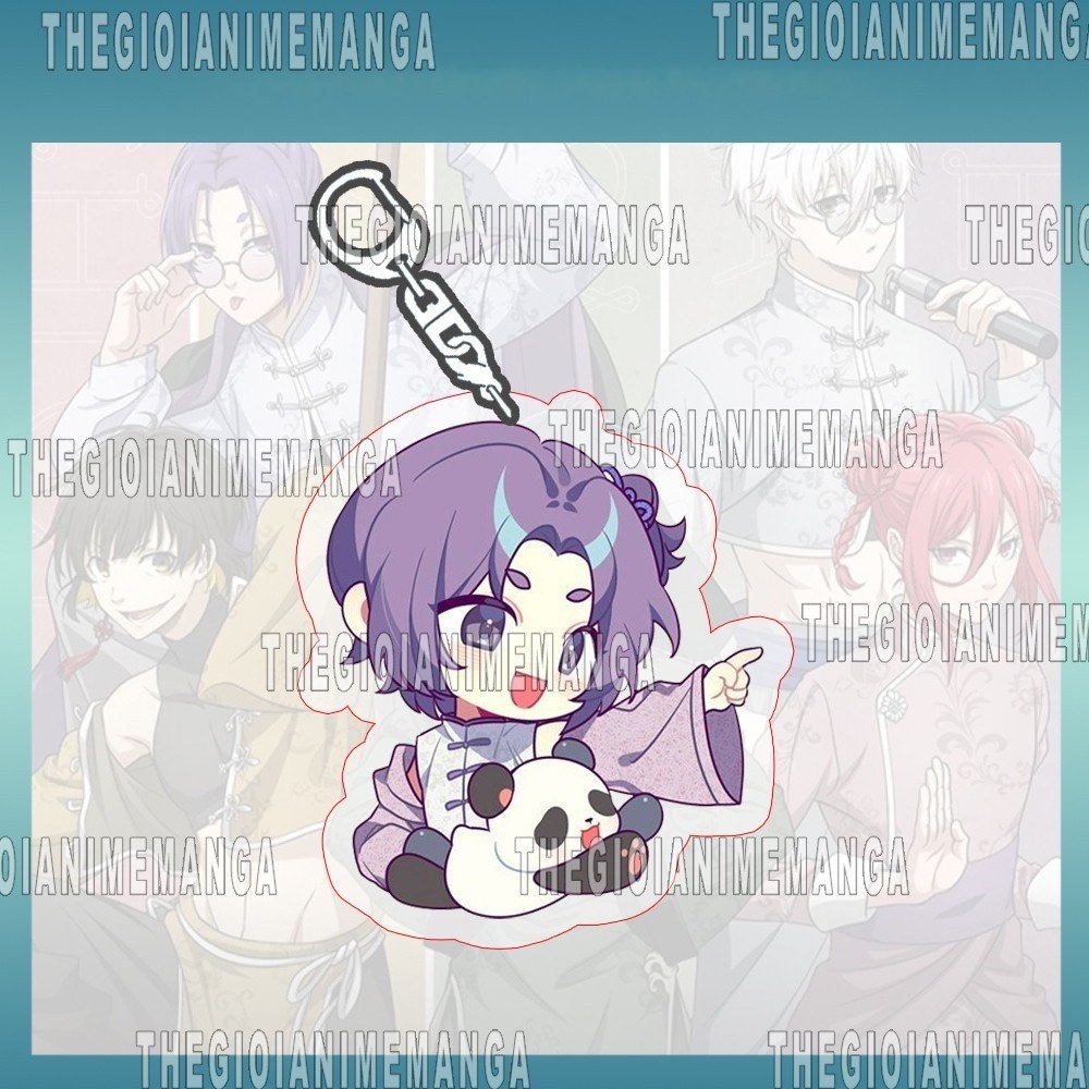 Móc khóa BLUE LOCK ver TRUNG HOA in hình anime chibi mica acrylic phụ kiện dễ thương