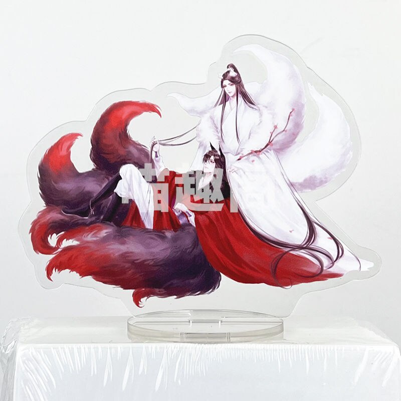 Mô hình Standee Thiên quan tứ phúc Heaven Official’s Blessing Hoa Thành Tạ Liên ver Thêm cánh và đuôi Phụ Kiện Trang Trí
