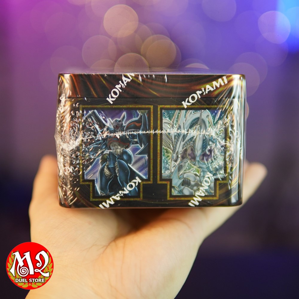 Hộp Thẻ Bài Yugioh 25th Anniversary Tin: Dueling Heroes - Mega tin 2023 Chính Hãng Konami - Nhập khẩu Anh Quốc UK