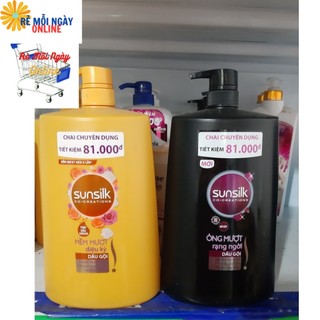 Dầu gội Sunsilk 1,4kg óng mượt dạng ngời