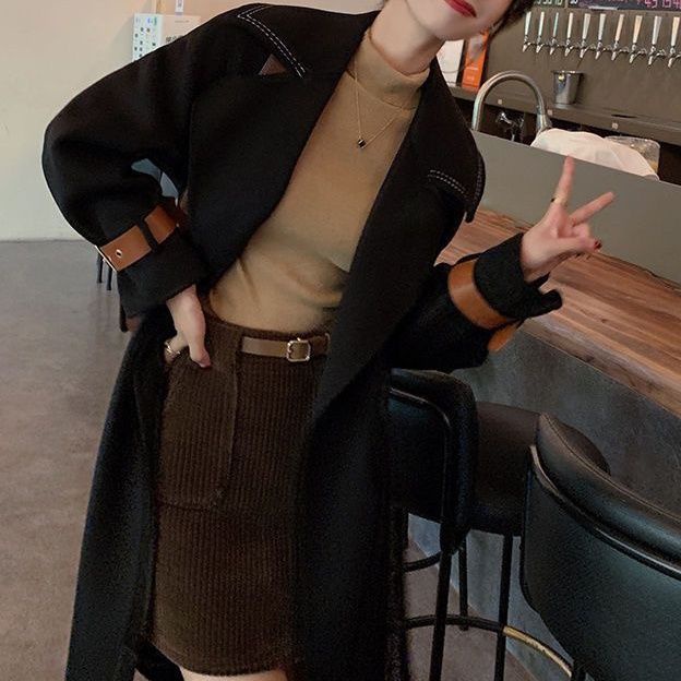 Áo Khoác Len Cao Cấp Phong Cách Hàn Quốc Thời Trang Thu Đông Hàng Mới 2023