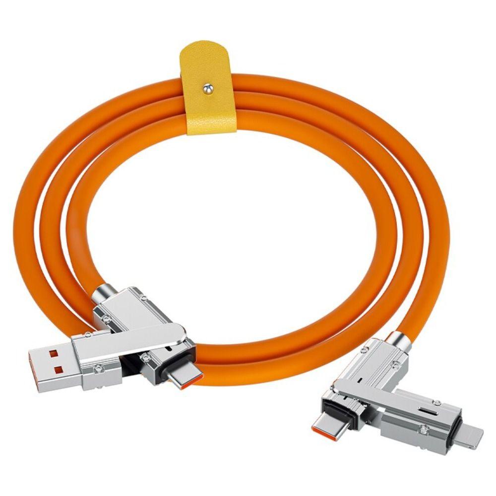 Dây Cáp Sạc usb Loại c 2 Trong 2 100w 4 Trong 1 Đa Năng Cho iphone / / huawei