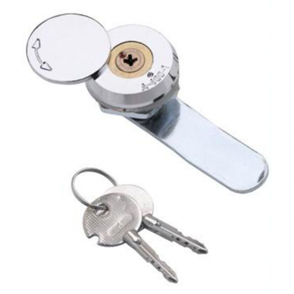 Ổ Khóa Cửa Tủ Bằng Hợp Kim Nhôm Kèm 2 Chìa Khóa