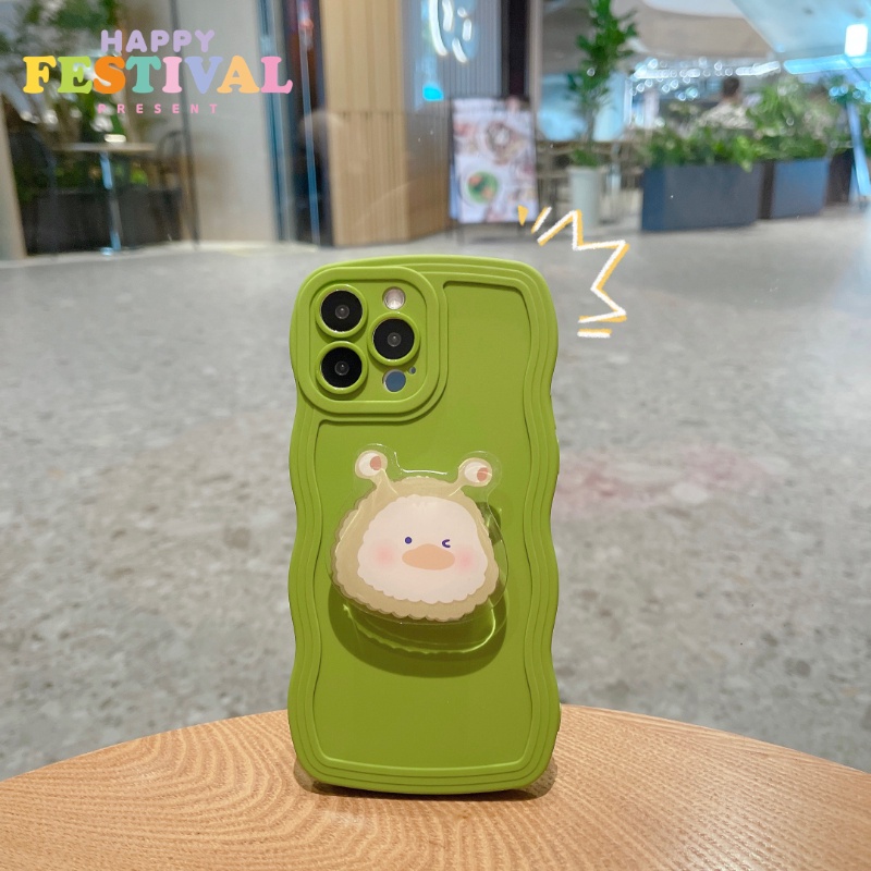 Ốp Điện Thoại Silicon Có Giá Đỡ Hình Trái Bơ Cho iphone 7 7 plus 8 8plus xs xr 11 12 13 14 pro plus promax