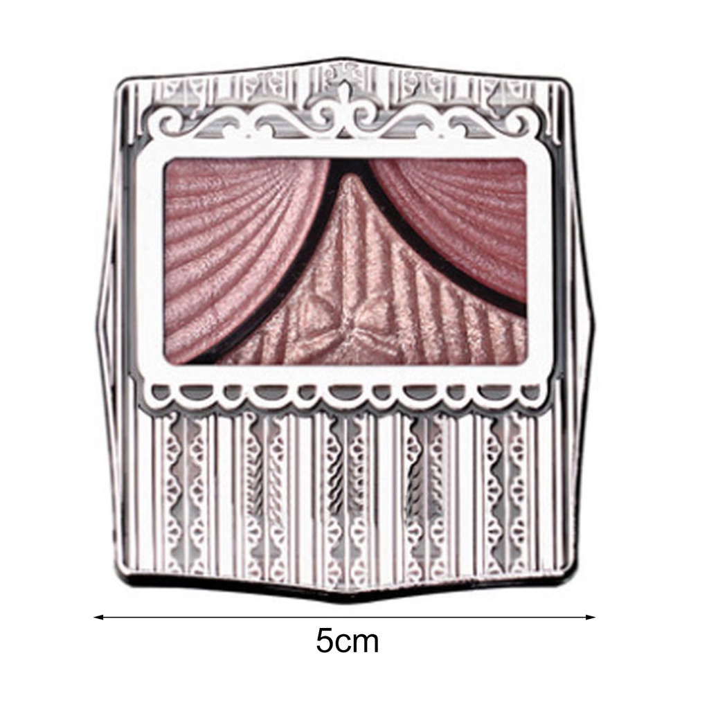 Eye Shadow Plate Lightweight Multicolor Portable 3 Co