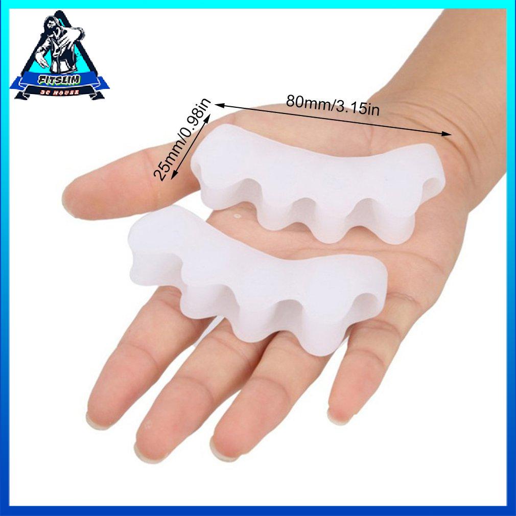 5 Hole High Elastic Toe Finger Straightener Hallux Valgus Corrector