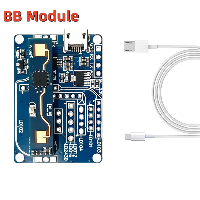 Mô-đun Cảm Biến Thông Minh hi-link hlk-ld2410 ld2410b ld2410c 5v mini fmcw 24g