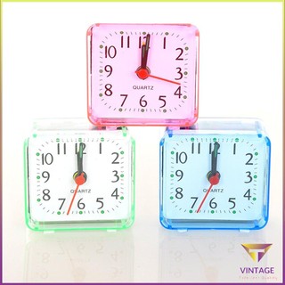 Square Crystal Alarm Clock Watch Bedside Office Electronic [Z/5]