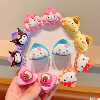 🌸🌸kẹp tóc tai mèo sanrio 2023 dễ thương