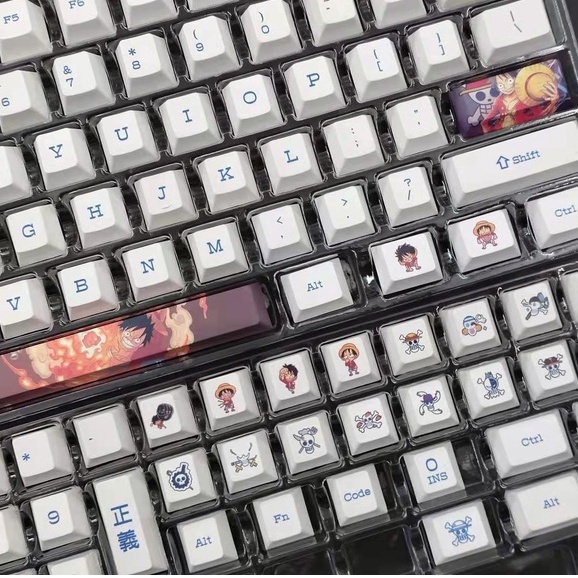 Pbt Set 120 Bàn Phím Cơ Và Bàn Phím Cơ Họa Tiết one piece luffy