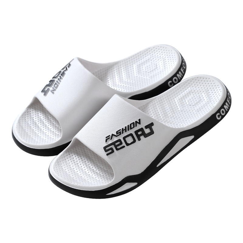 Mới Dép Nhựa pvc Hở Ngón Thoáng Khí Thoải Mái Thời Trang Đi Biển Cho Nam