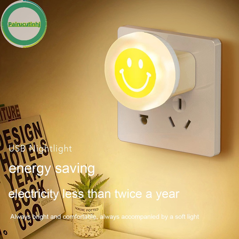 Parucutin Đèn led Đọc Sách mini usb Ánh Sáng Ban Đêm Trang Trí Phòng Ngủ vn