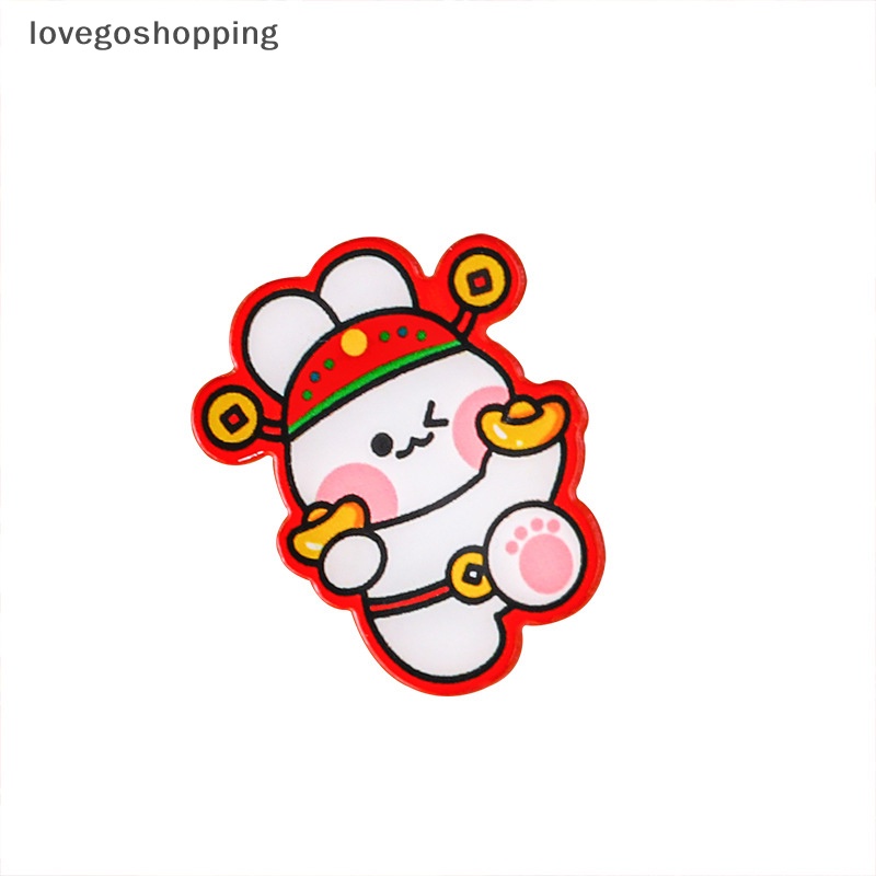 Huy Hiệu Cài Áo Hình Thỏ Hoạt Hình Dễ Thương