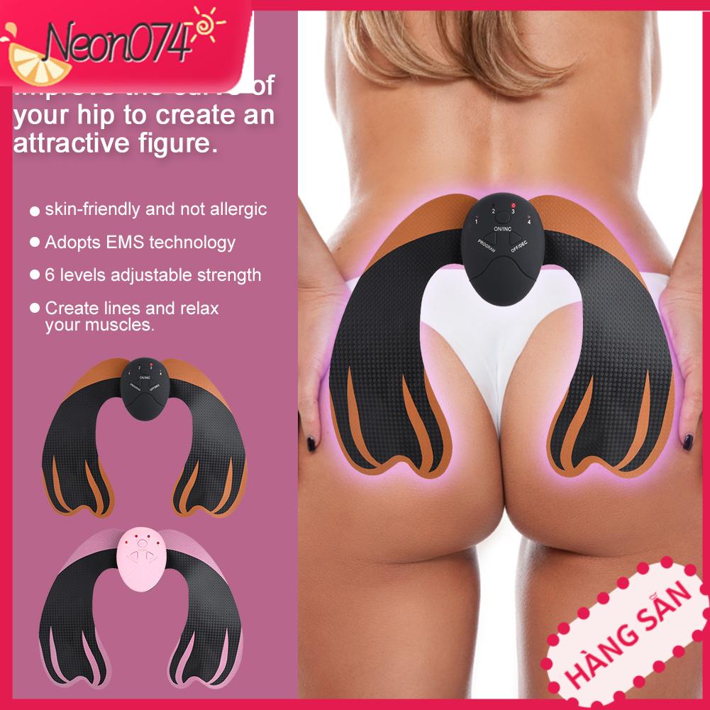 Neon074 EMS Hip Trainer Máy Massage nâng mông mát xa kích thích cơ hông
