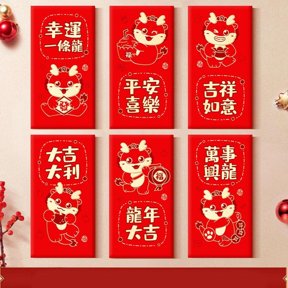 Bao lì xì may mắn MMULCK DIY nhiều họa tiết cho năm mới