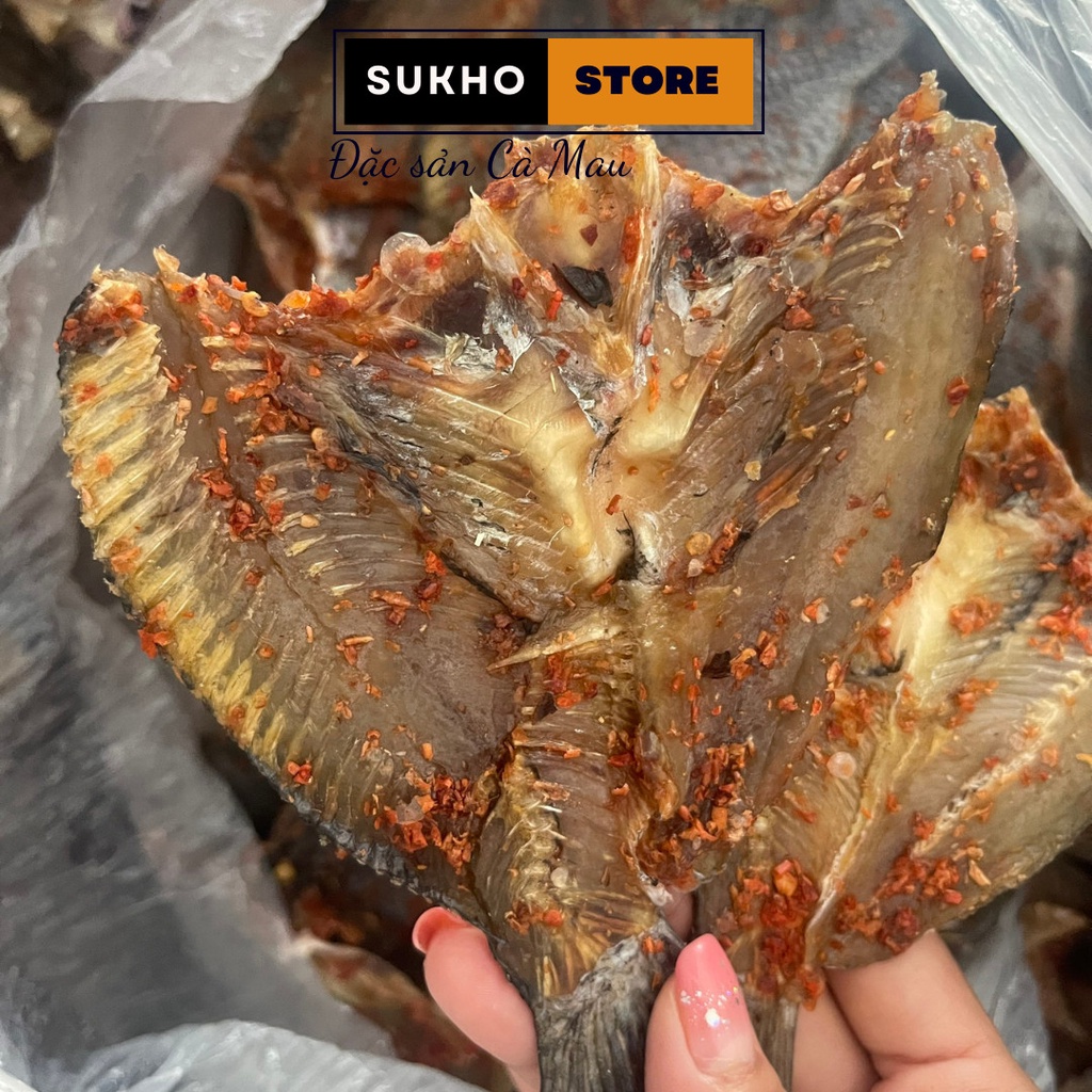 250g khô cá phi xẻ phơi khô tự nhiên, khô phi nhà làm sạch sẽ - Sukho Store