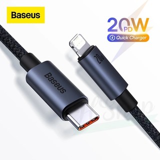 Dây cáp sạc nhanh baseus pd 20w usb-c dành cho 13 12 11 pro max- hshop