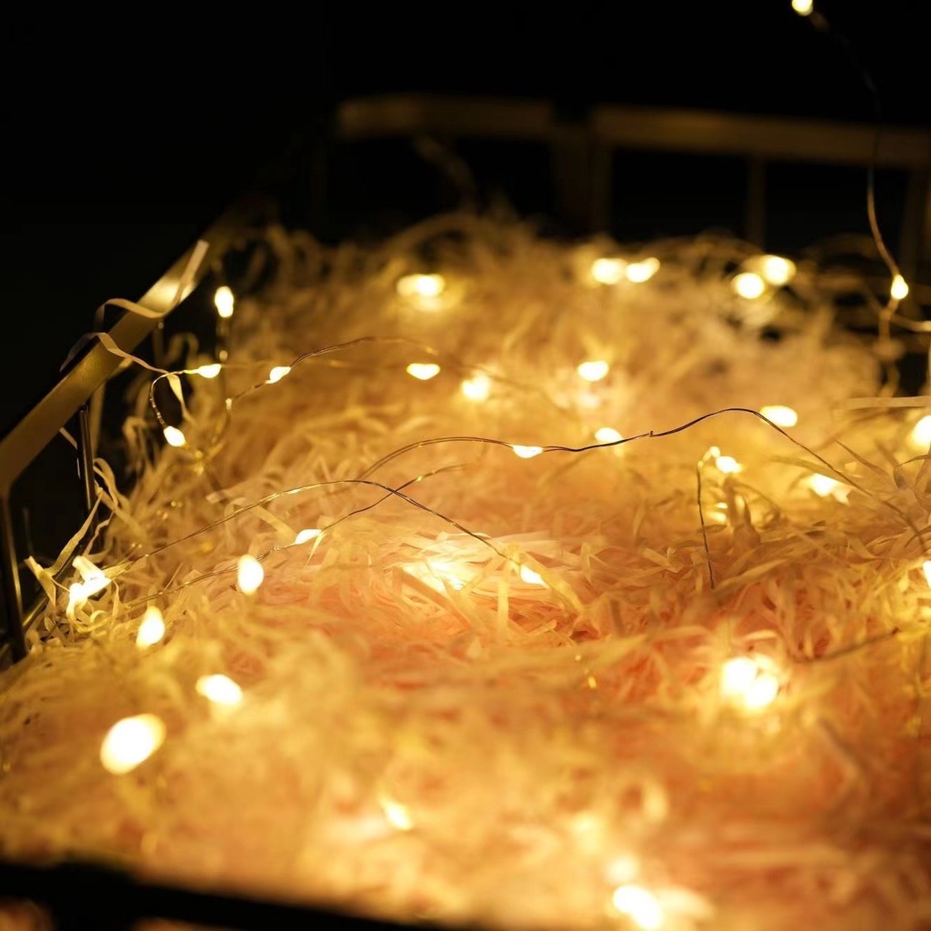 Dây Đèn led Hình Bó Hoa mini Nhiều Màu Sắc Dùng Trang Trí Bánh Kem Giáng Sinh