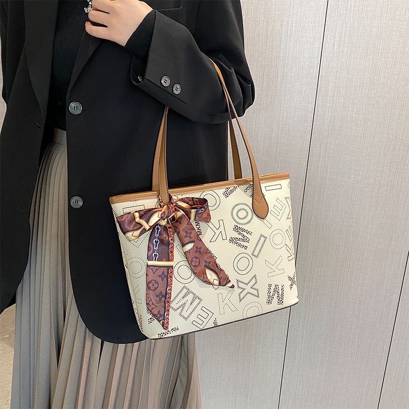 Túi tote công sở nữ XOM tặng kèm khăn đi làm đi chơi sang chảnh