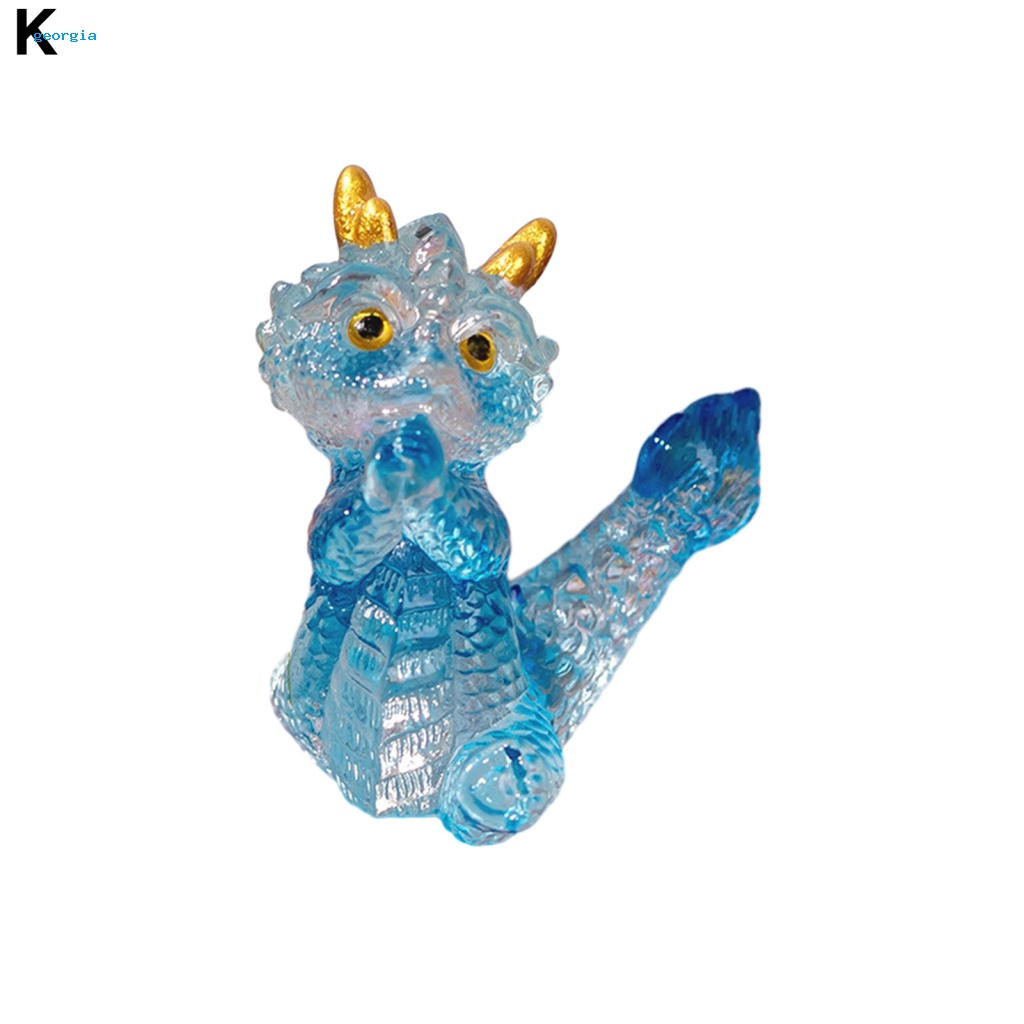 Tượng Rồng Đầy Màu Sắc Trang Trí Bàn Làm Việc / Văn Phòng