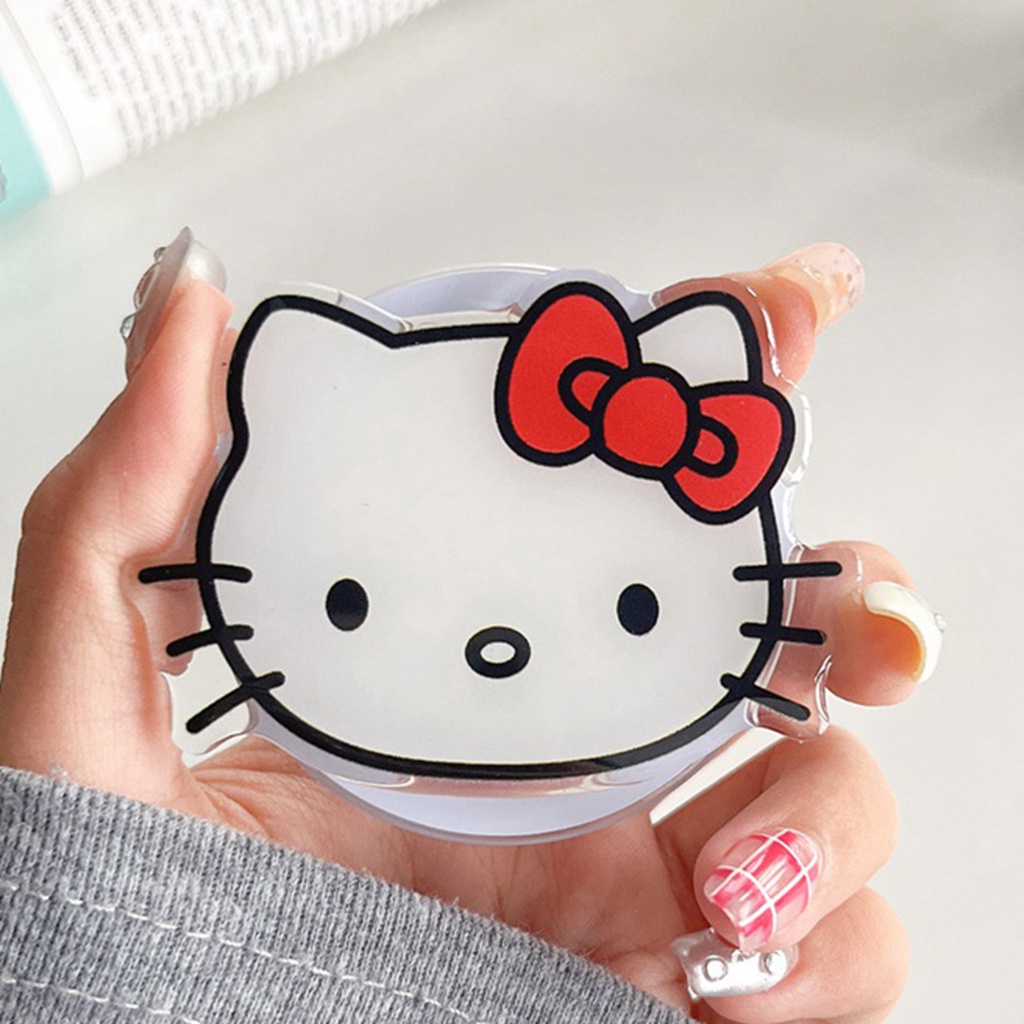 Giá Đỡ Điện Thoại / Máy Tính Bảng Từ Tính Chống Rơi Hình hello kitty kuromi cinnamoroll stitch Đáng Yêu