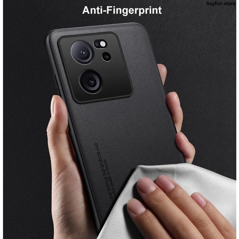 YDCG Luxury Plain Skin Leather Case Shockproof Protect Back Cover for Xiaomi 13T 11T 12T 13 T Pro t13