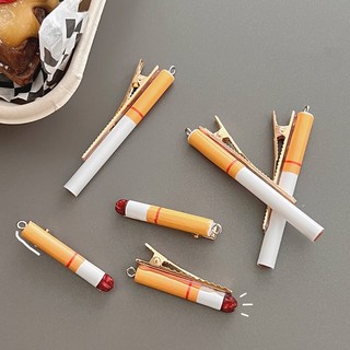 Kẹp tóc hình điếu thuốc sáng tạo